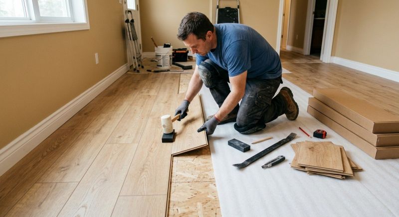 Laminate Floor Installation in Clayton, CA