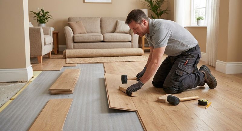 Laminate Floor Installation in Danville, CA