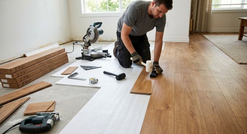 Laminate Floor Remodeling in Danville, CA