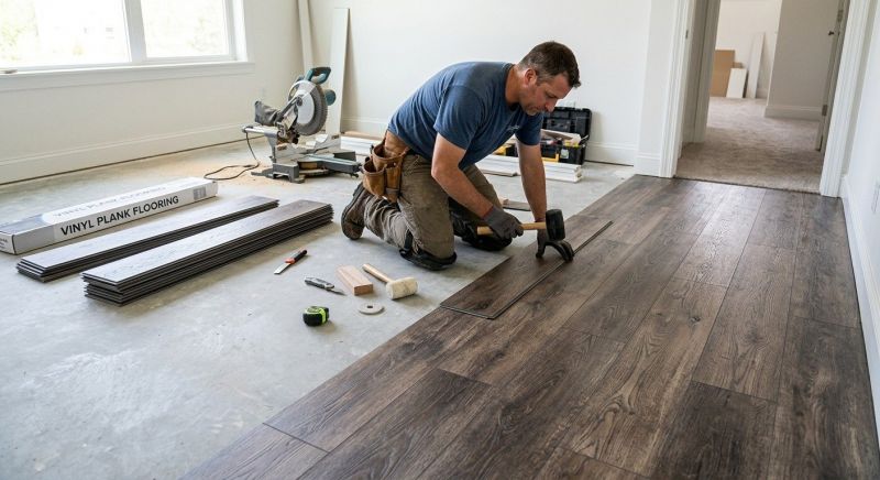 Linoleum Floor Installation in Moraga, CA