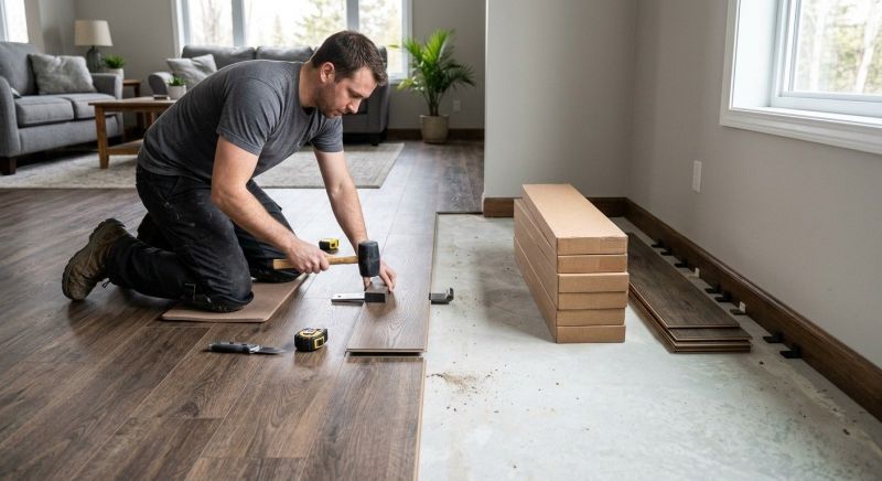 Luxury Vinyl Tile Installation in Brentwood, CA
