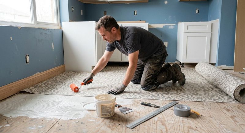 Sheet Flooring Installation in Albany, CA