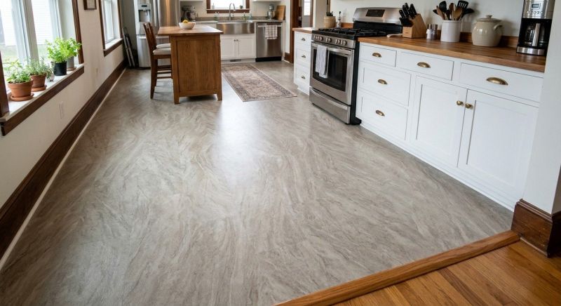 Sheet Linoleum Installation in Albany, CA