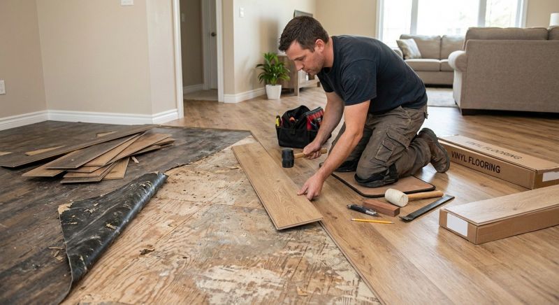 Vinyl Flooring Installation in Martinez, CA