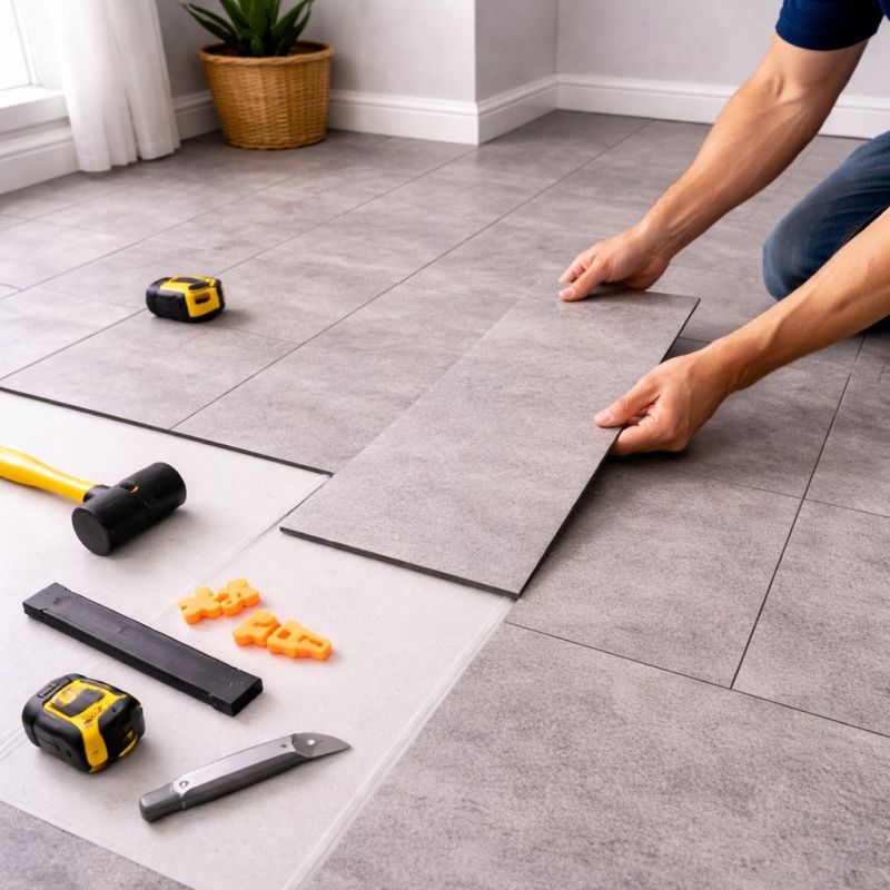 Vinyl Tile Installation in Danville, CA